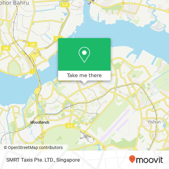 SMRT Taxis Pte. LTD. map