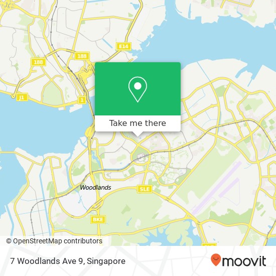 7 Woodlands Ave 9地图