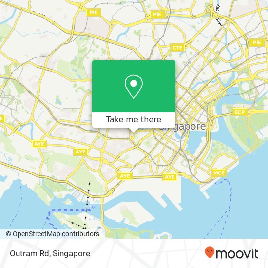 Outram Rd map