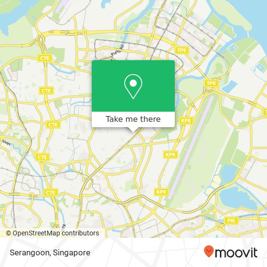 Serangoon map