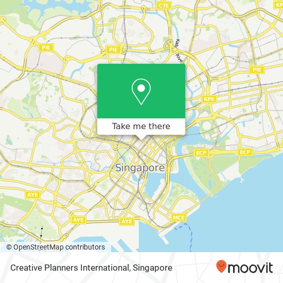 Creative Planners International map