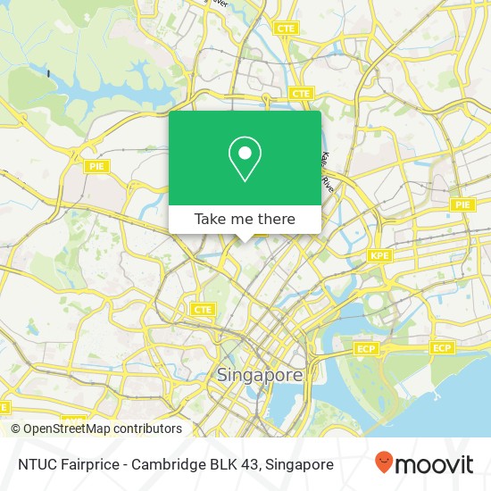 NTUC Fairprice - Cambridge BLK 43地图