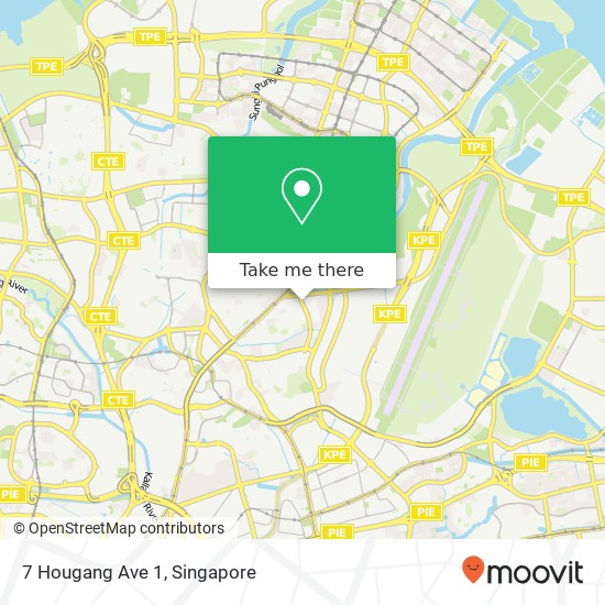 7 Hougang Ave 1 map