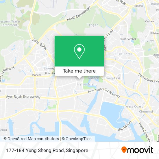 177-184 Yung Sheng Road地图