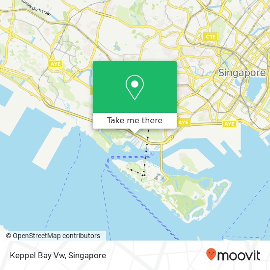 Keppel Bay Vw map