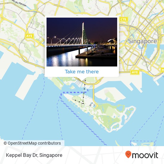 Keppel Bay Dr map