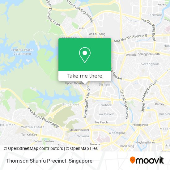 Thomson Shunfu Precinct map