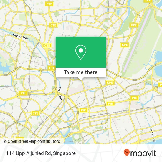 114 Upp Aljunied Rd地图