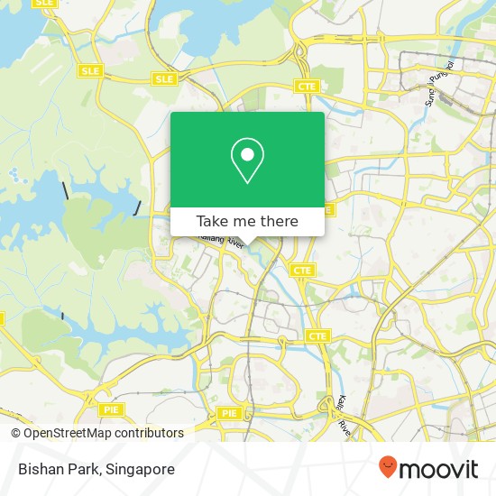 Bishan Park map