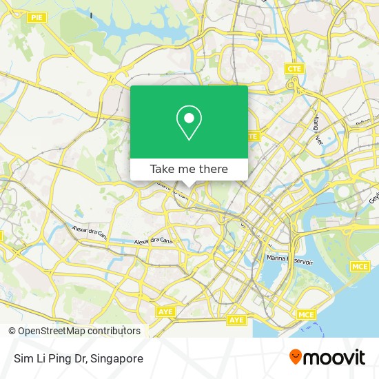 Sim Li Ping Dr map