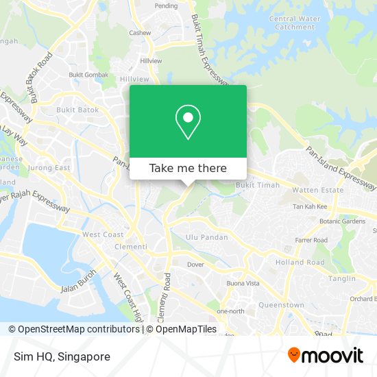 Sim HQ map