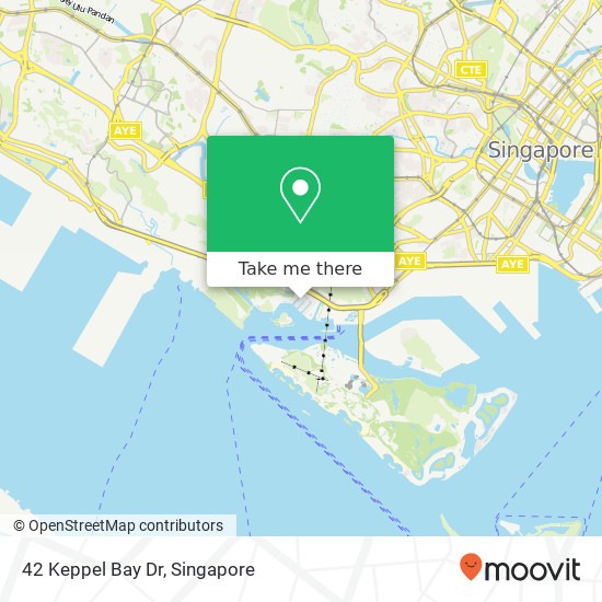 42 Keppel Bay Dr map