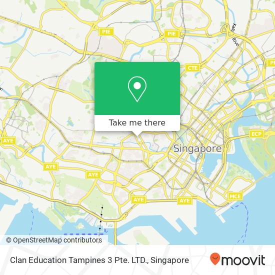 Clan Education Tampines 3 Pte. LTD.地图