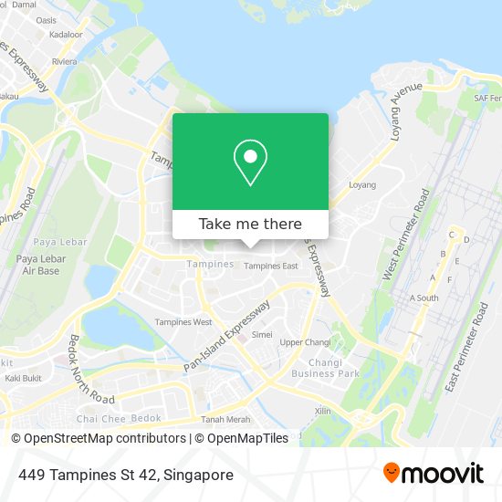 449 Tampines St 42 map