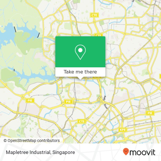 Mapletree Industrial地图