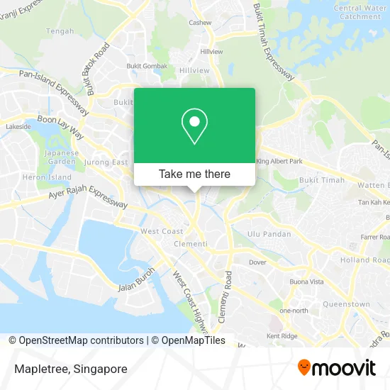 Mapletree map