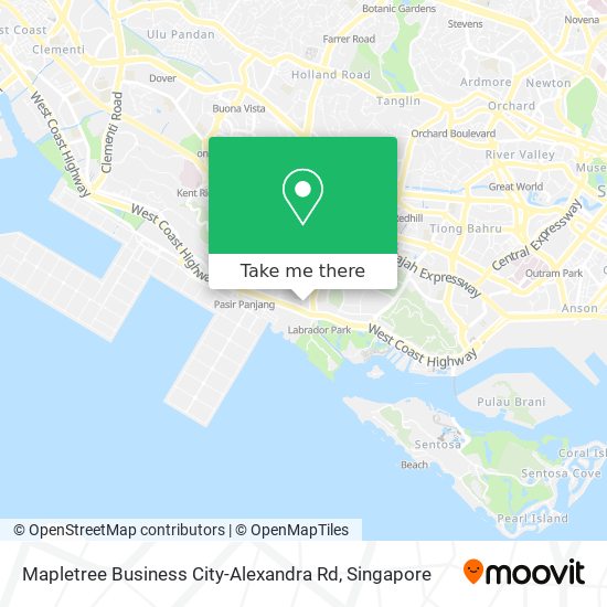 Mapletree Business City-Alexandra Rd map
