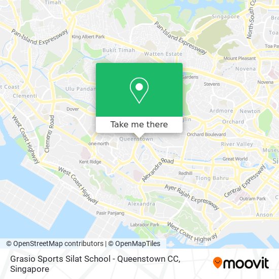 Grasio Sports Silat School - Queenstown CC地图