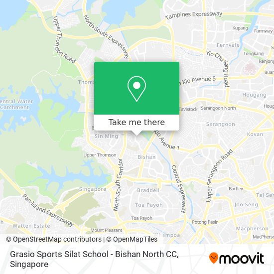 Grasio Sports Silat School - Bishan North CC map
