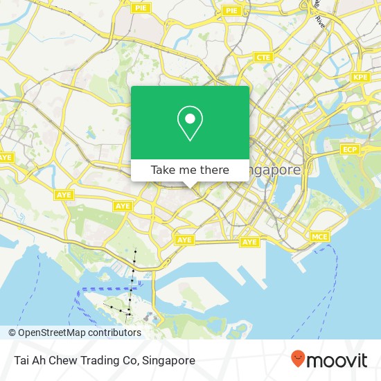 Tai Ah Chew Trading Co map