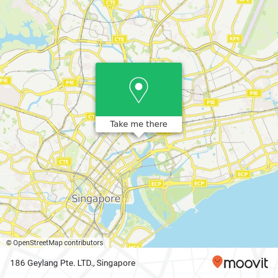 186 Geylang Pte. LTD. map