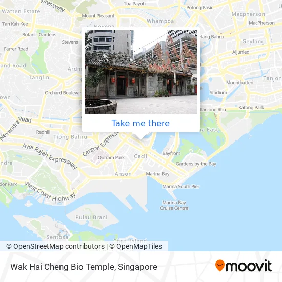 Wak Hai Cheng Bio Temple map