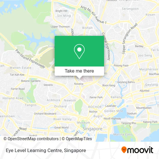 Eye Level Learning Centre map