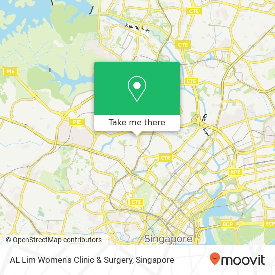 AL Lim Women's Clinic & Surgery map