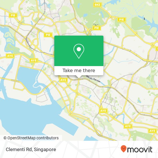 Clementi Rd地图