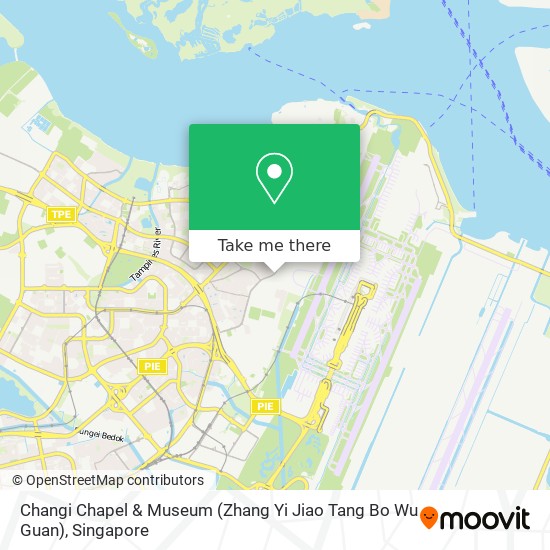 Changi Chapel & Museum (Zhang Yi Jiao Tang Bo Wu Guan)地图