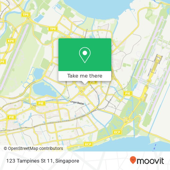 123 Tampines St 11 map
