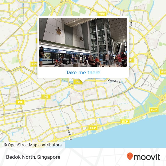 Bedok North地图