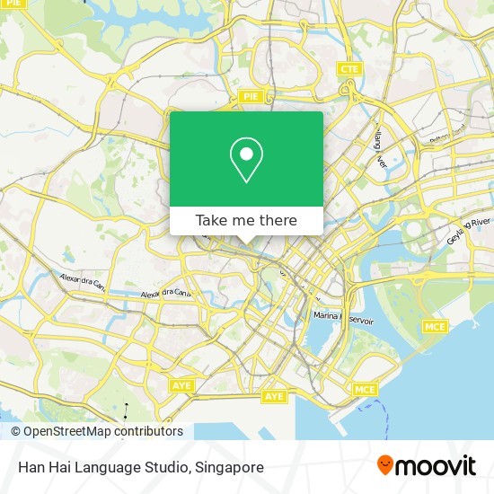Han Hai Language Studio map