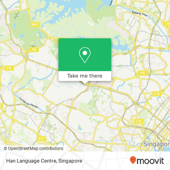 Han Language Centre map