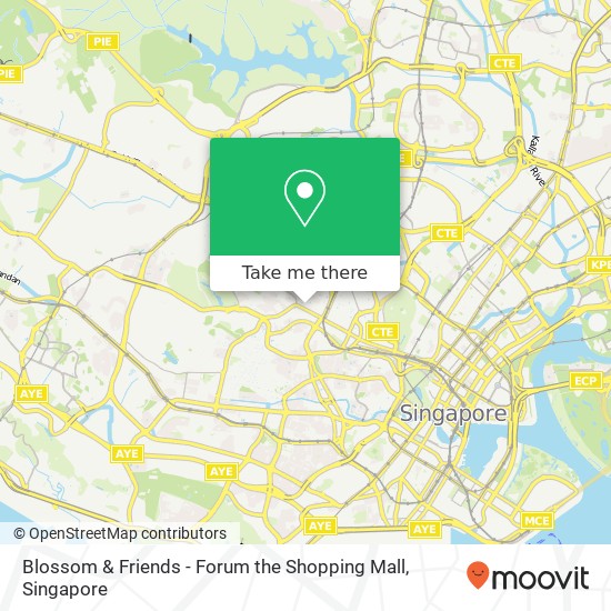 Blossom & Friends - Forum the Shopping Mall map