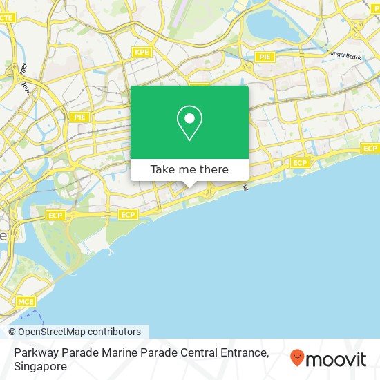Parkway Parade Marine Parade Central Entrance地图