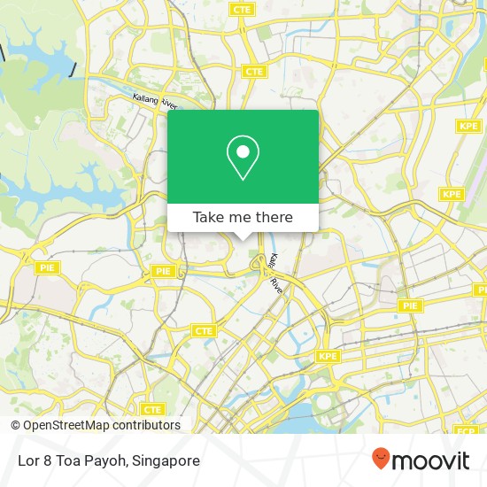 Lor 8 Toa Payoh map