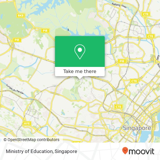 Ministry of Education map