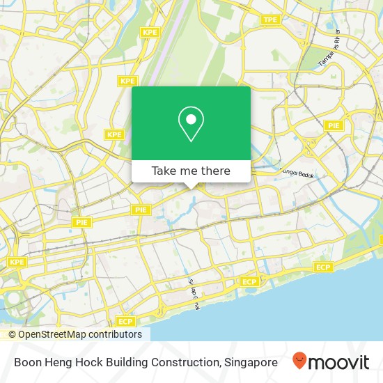 Boon Heng Hock Building Construction map