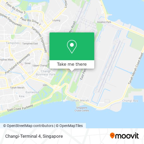 Changi-Terminal 4地图