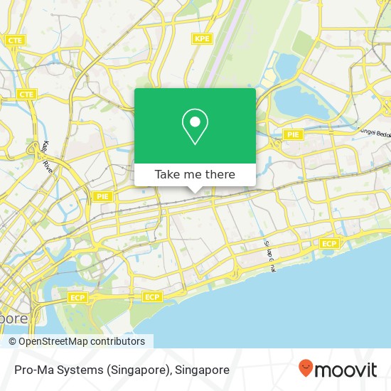 Pro-Ma Systems (Singapore) map