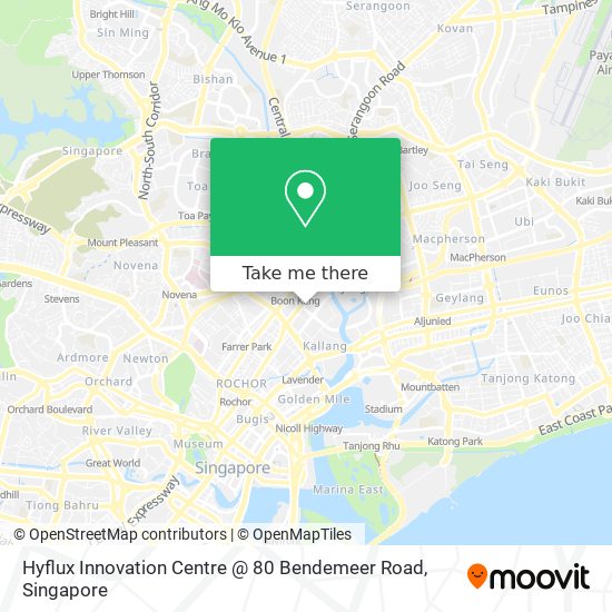 Hyflux Innovation Centre @ 80 Bendemeer Road map