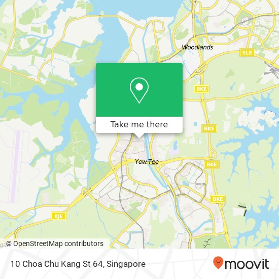 10 Choa Chu Kang St 64 map