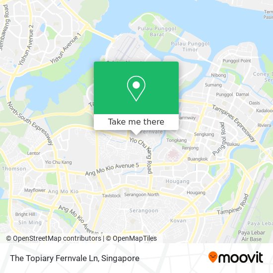 The Topiary Fernvale Ln map