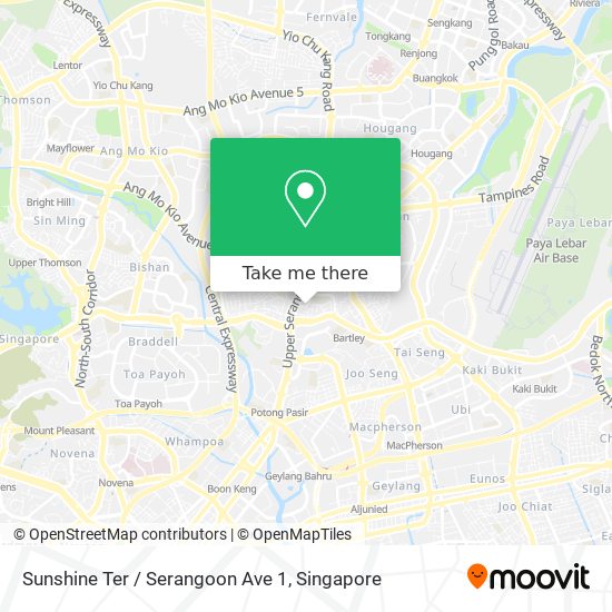 Sunshine Ter / Serangoon Ave 1地图