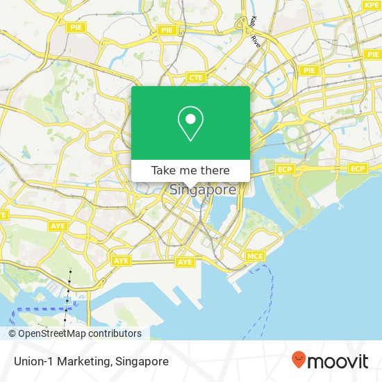 Union-1 Marketing map