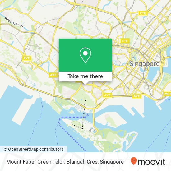 Mount Faber Green Telok Blangah Cres map