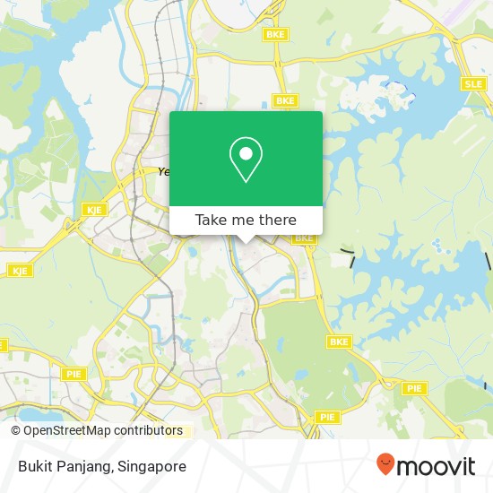 Bukit Panjang map