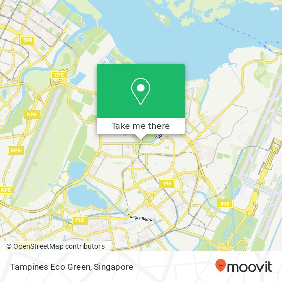 Tampines Eco Green map