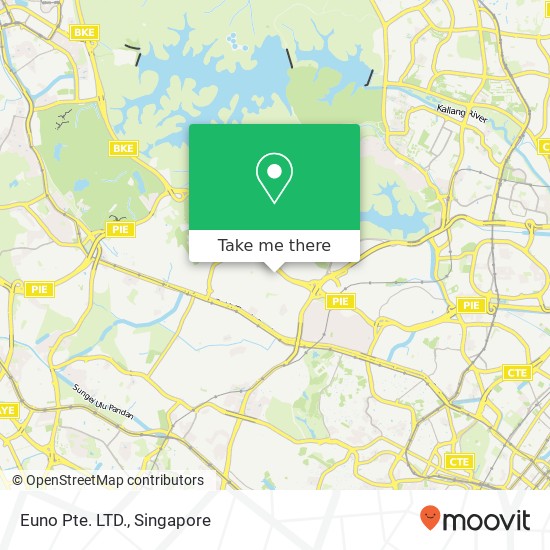 Euno Pte. LTD. map